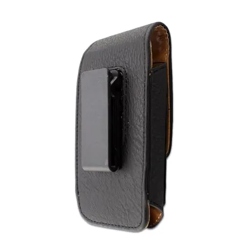 caseroxx Outdoor fondina Crosscall Spider-X5 nero pelle