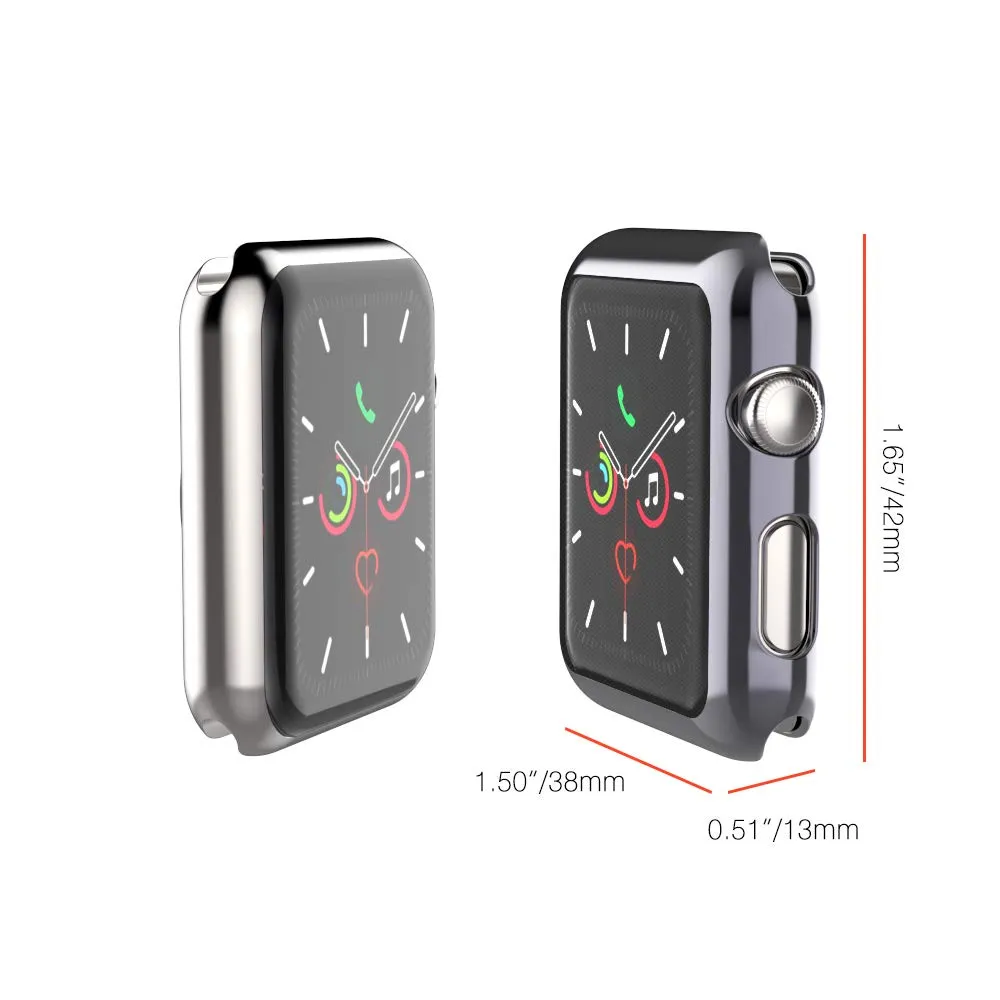 MoKo Cover iWatch 40mm 3 Pezzi Nera antiurto