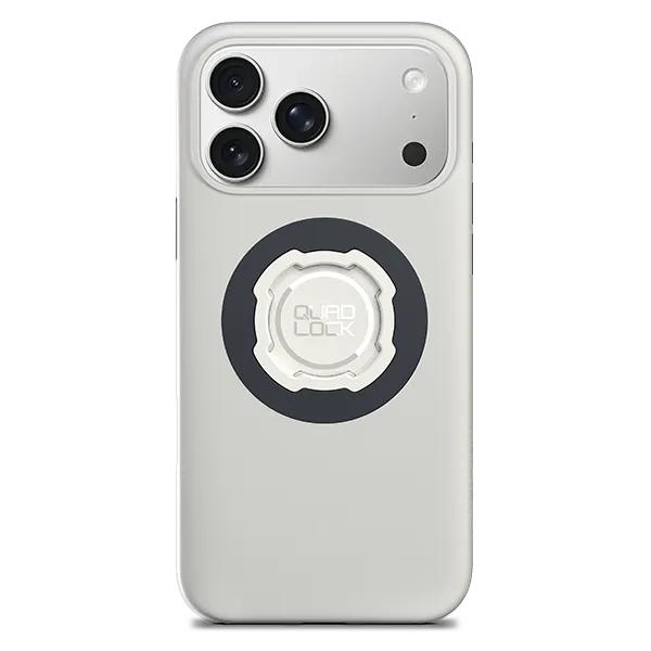 Quad Lock MAG iPhone 18 Pro custodia nera sottile