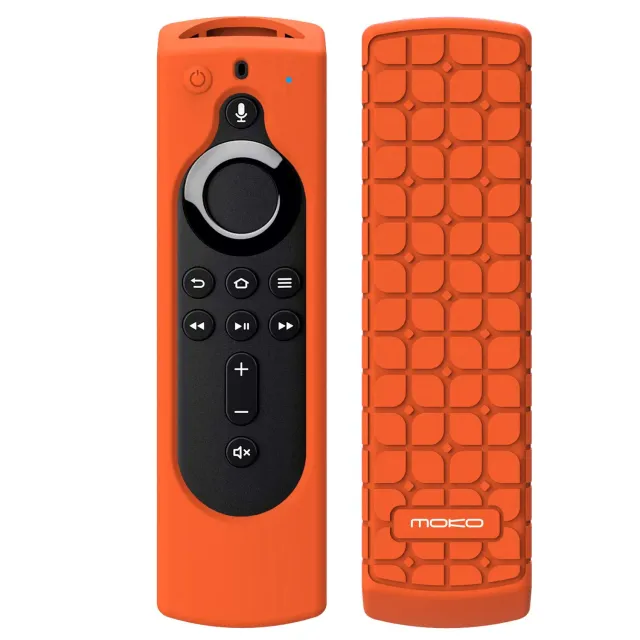 MoKo Cover Telecomando Fire TV Stick Silicone Arancione