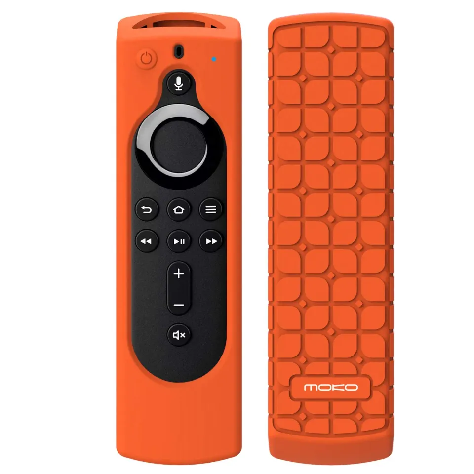 MoKo Cover Telecomando Fire TV Stick Silicone Arancione