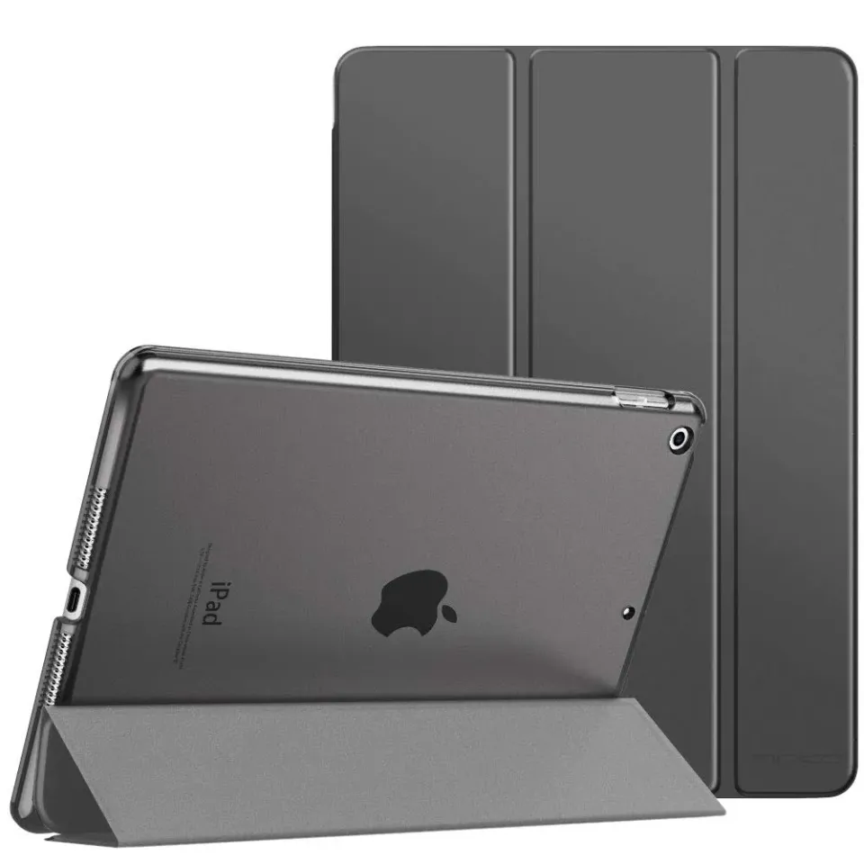 MoKo iPad 10.2 7/8/9 Gen cover grigio siderale magnetica