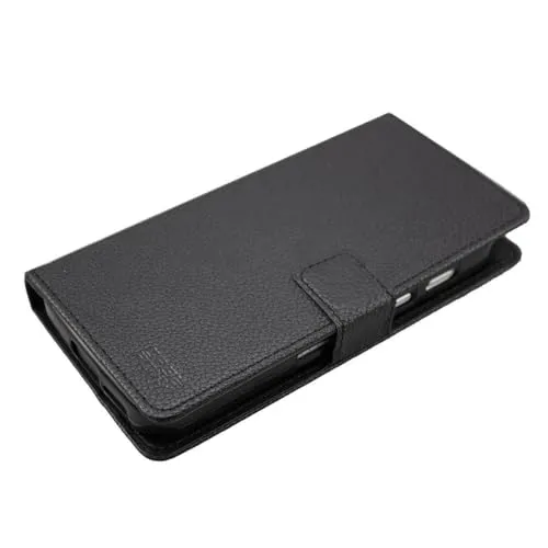 caseroxx Bookstyle Cat S61 custodia a libro nera antiurto