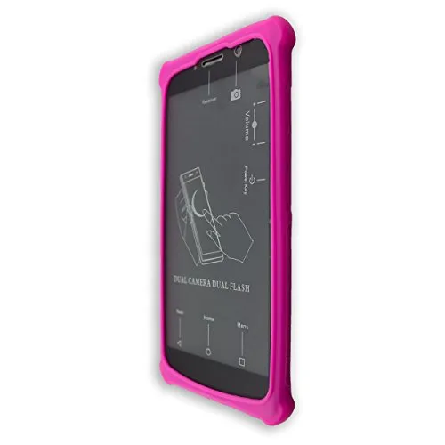 caseroxx Timmy M12 cover TPU fucsia antiscivolo