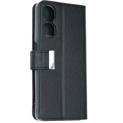 caseroxx Bookstyle custodia a libro Nubia Neo 2 5G nera carte