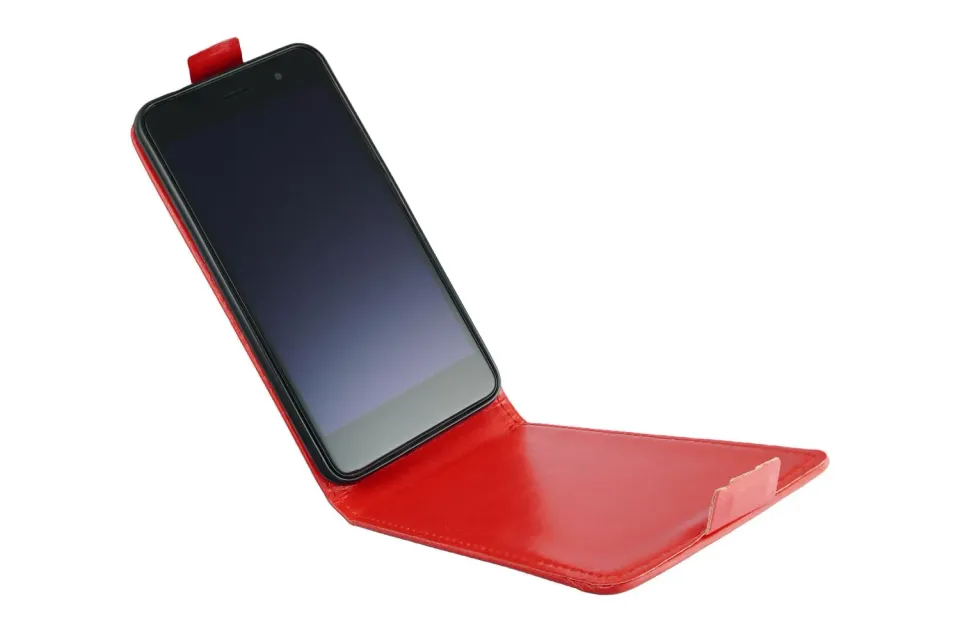 caseroxx Gigaset GS160 GS170 flip cover rossa