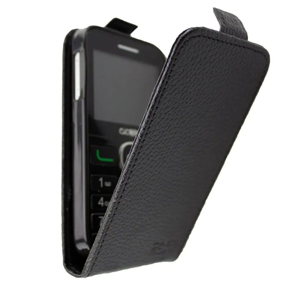 caseroxx 2008G flip cover nera con pellicola