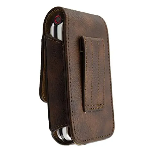 caseroxx TOUCHsmart V188 borsa cintura marrone pelle