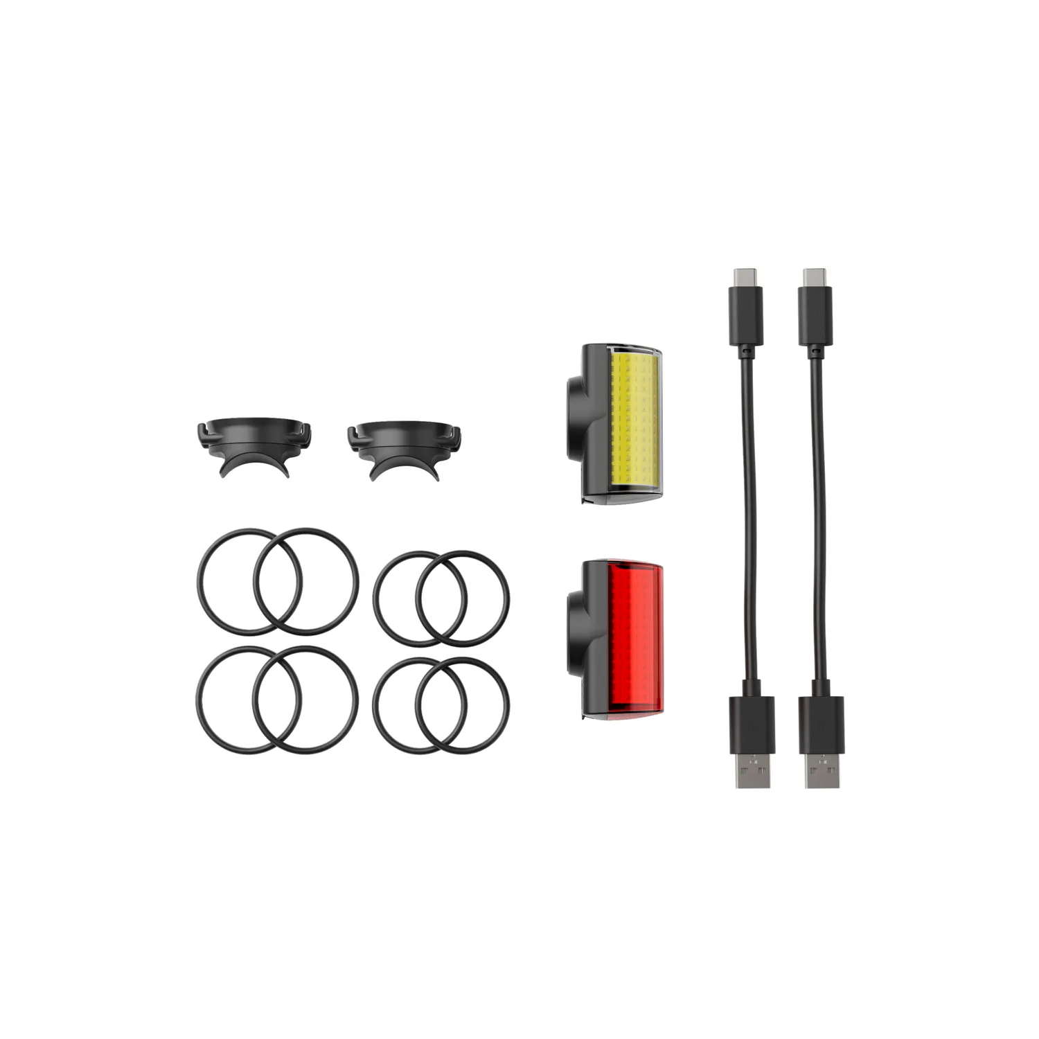 Shapeheart Light Luci Bici Magnetiche Anteriore Posteriore 270lm