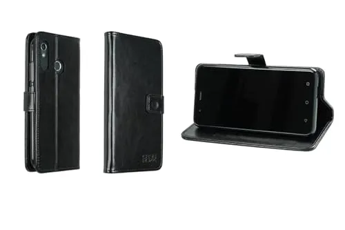 caseroxx Bookstyle cover Gigaset GS270 Plus nero portafoglio