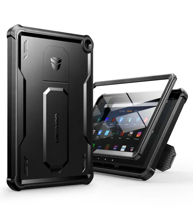 Dexnor Cover Fire HD 10 Plus 2021 Nera con Pellicola