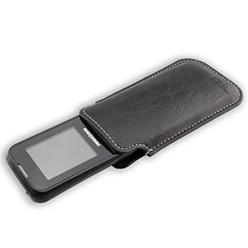 caseroxx Business-Line custodia Swisstone SC230 nero finta pelle