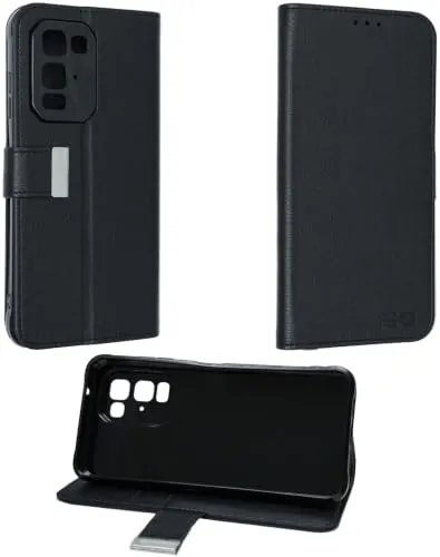 caseroxx Bookstyle Blackview Fort 5 custodia nero con stand