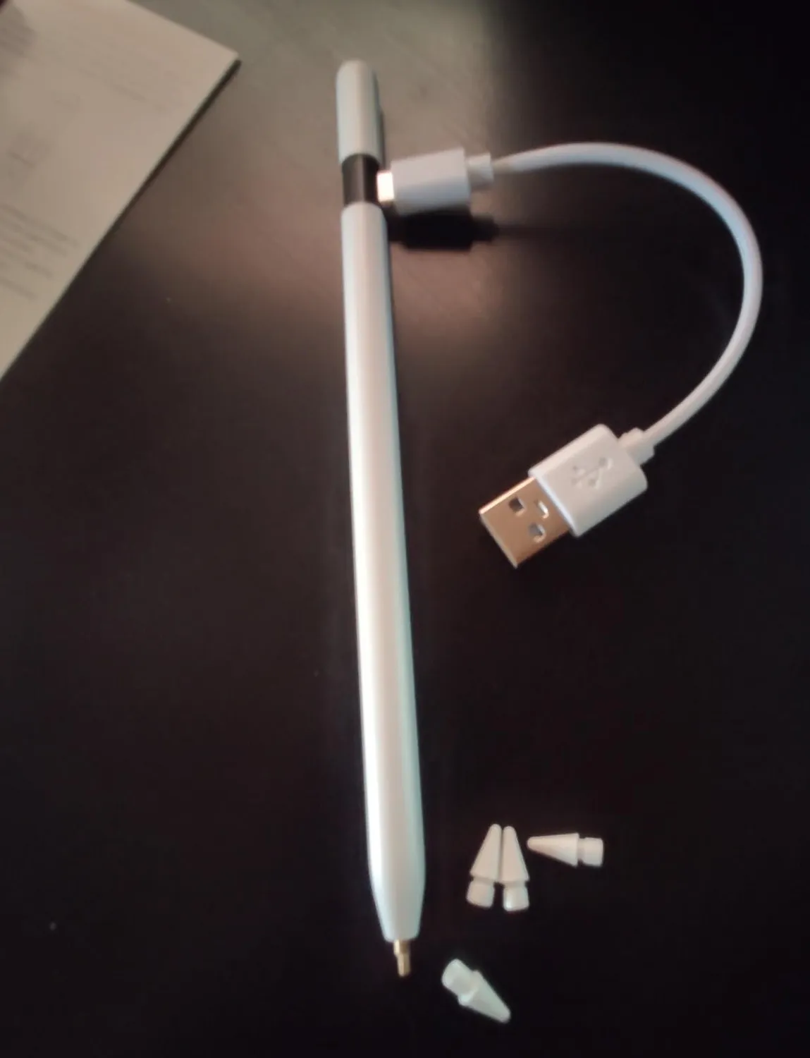 MoKo Penna Stilo USB-C iPad Bianca Ricarica Rapida