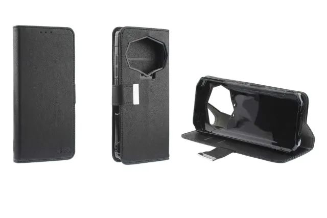caseroxx Bookstyle Doogee S99 custodia a libro nera magnetica