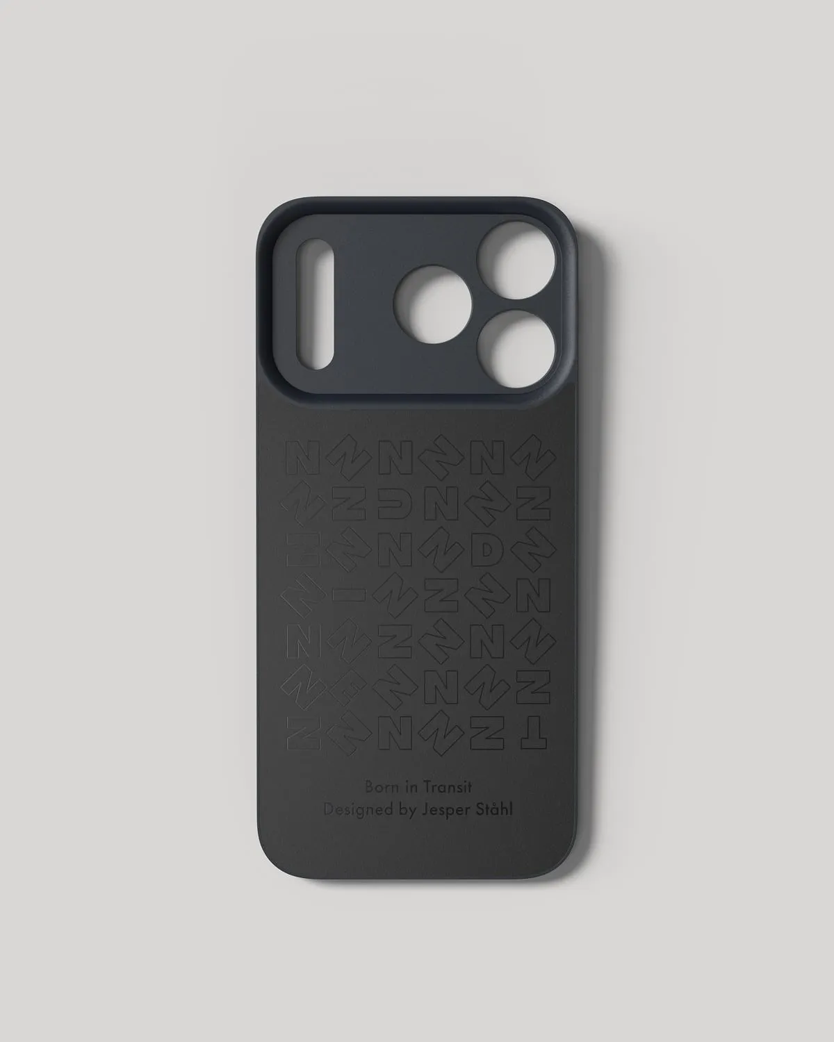 Nudient Slice Case cover iPhone 17 Pro blu ultrasottile