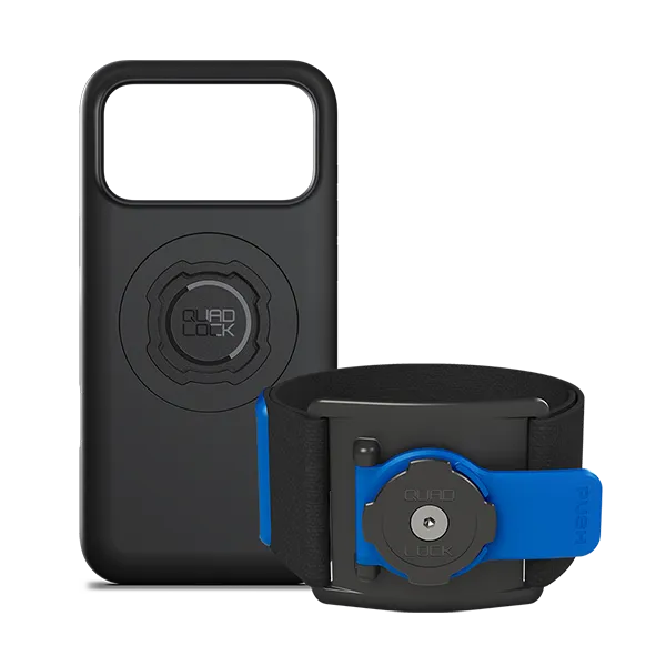 Quad Lock Kit Corsa Fascia Braccio iPhone Regolabile