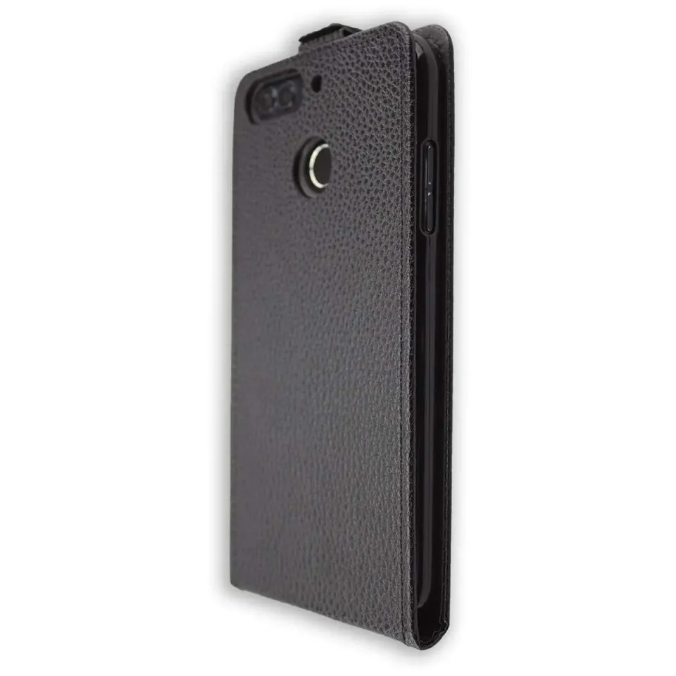 caseroxx Flip Cover Archos Sense 55DC Nera Magnetica