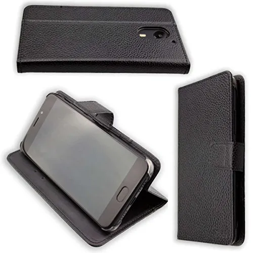 caseroxx Bookstyle UMi Plus Extreme custodia libro nero con stand