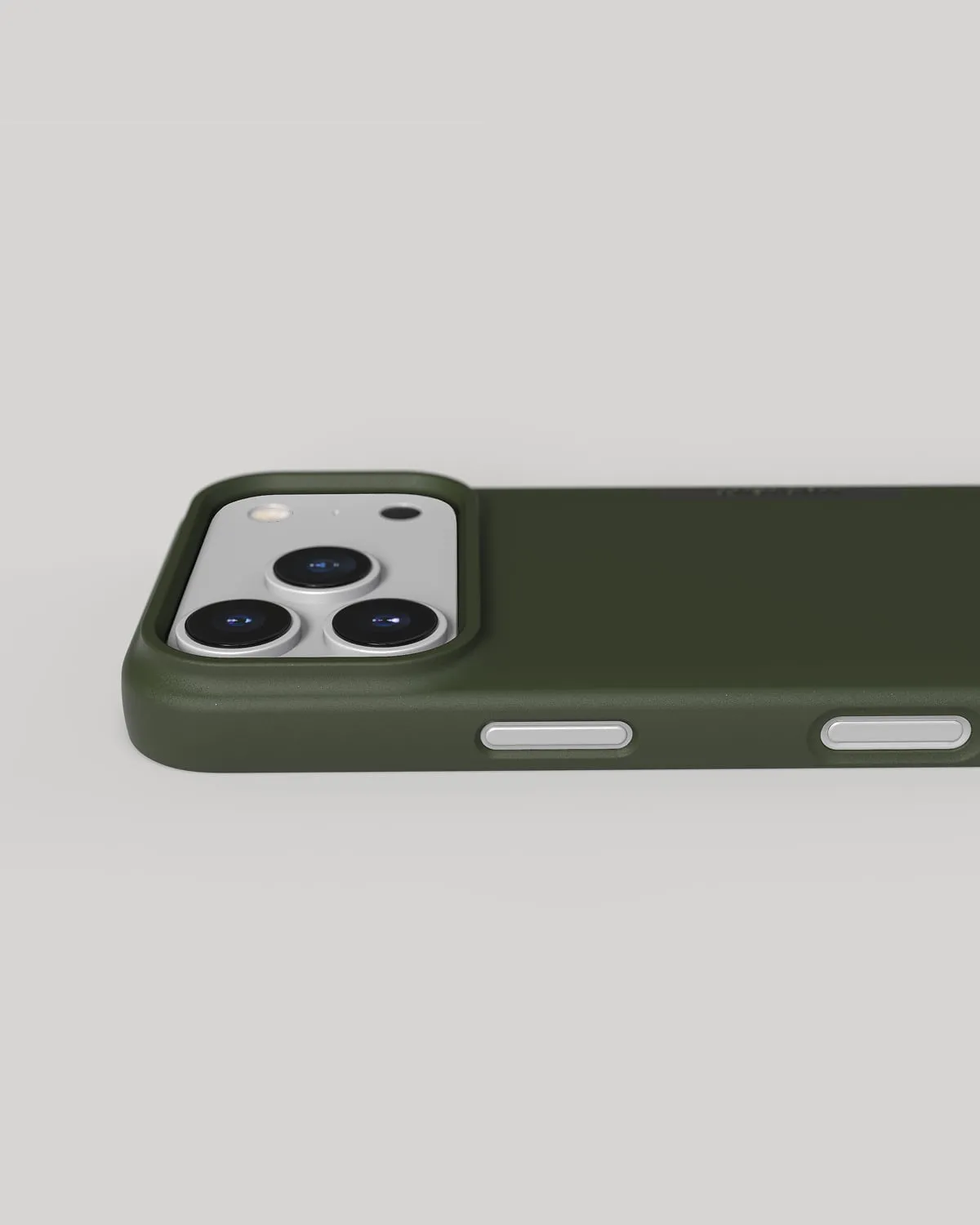 Nudient Thin Case cover iPhone 18 Pro verde MagSafe sottile