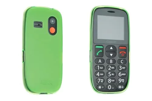caseroxx cover Gigaset GL395 TPU verde antiscivolo