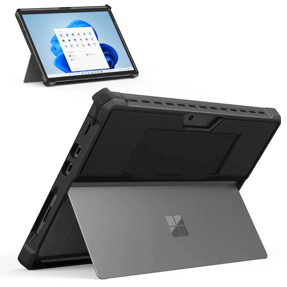 MoKo Custodia Surface Pro 8 13" Nero PC+TPU Antiurto