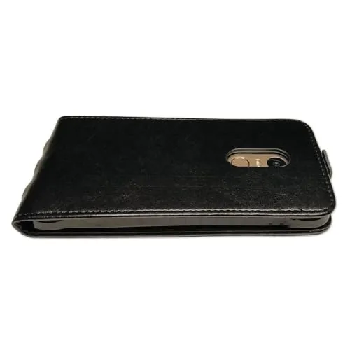 caseroxx Flip Cover Neffos X1 Lite custodia nero magnetica