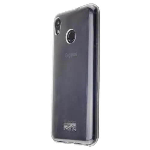 caseroxx TPU-Custodia Gigaset GS185 trasparente antiurto