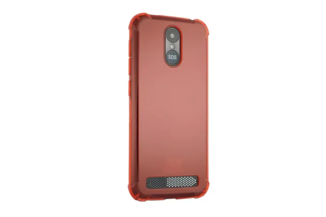 caseroxx per SPC Zeus 4G Pro cover TPU rossa antiurto
