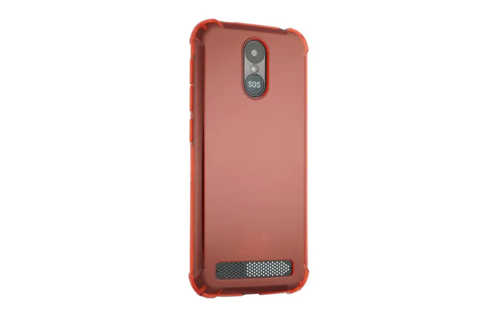 caseroxx per SPC Zeus 4G Pro cover TPU rossa antiurto