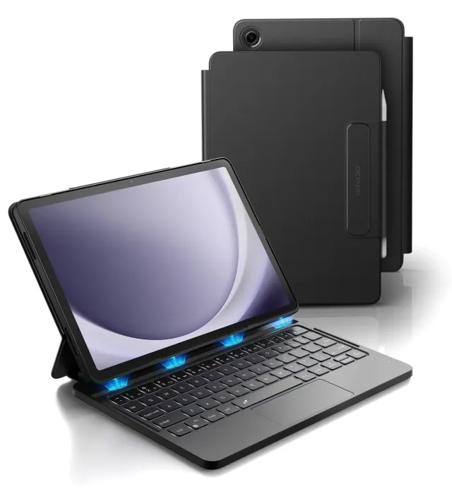 Dexnor Cover Tastiera Samsung Galaxy Tab A9+ 2023 nera IT