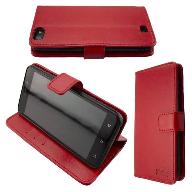 caseroxx SD510 SD530 bookstyle cover rossa portafoglio
