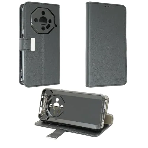 caseroxx Bookstyle custodia wallet per Ulefone Armor X16 Pro nera