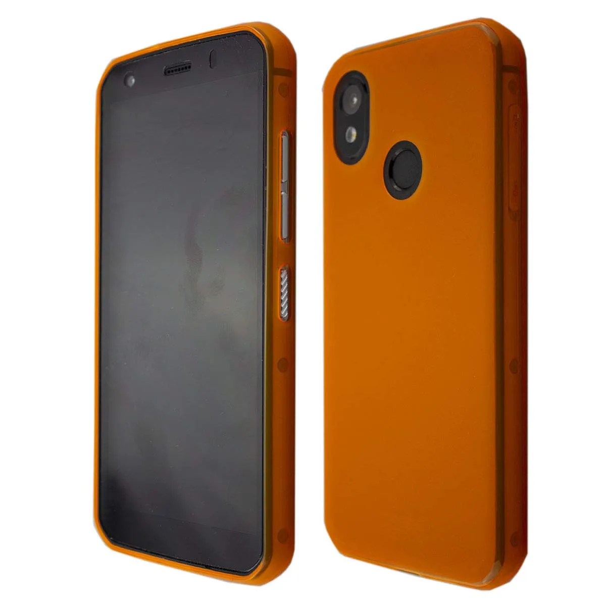caseroxx TPU-Custodia Cat S52 Cover Nero Antiurto