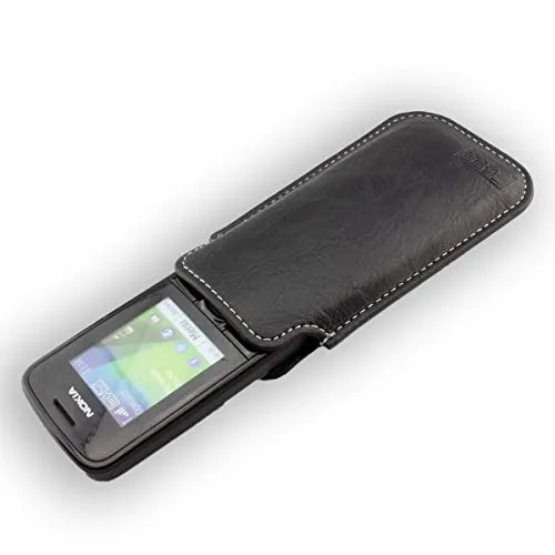 caseroxx Business-Line Nokia C1 Borsello nero similpelle