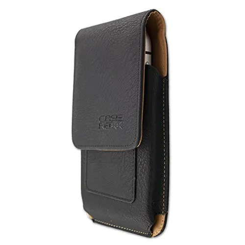 caseroxx Outdoor Blackview BV9600 Pro borsello pelle nero