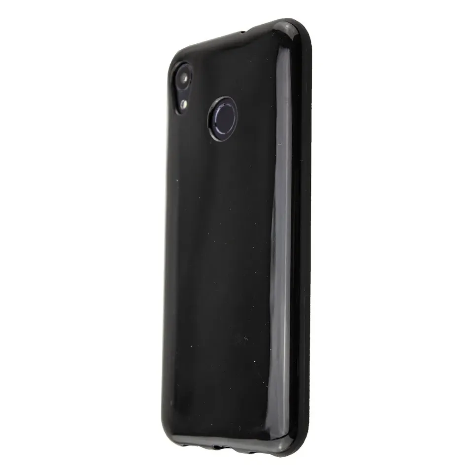 caseroxx TPU Gigaset GS185 custodia nera antiurto