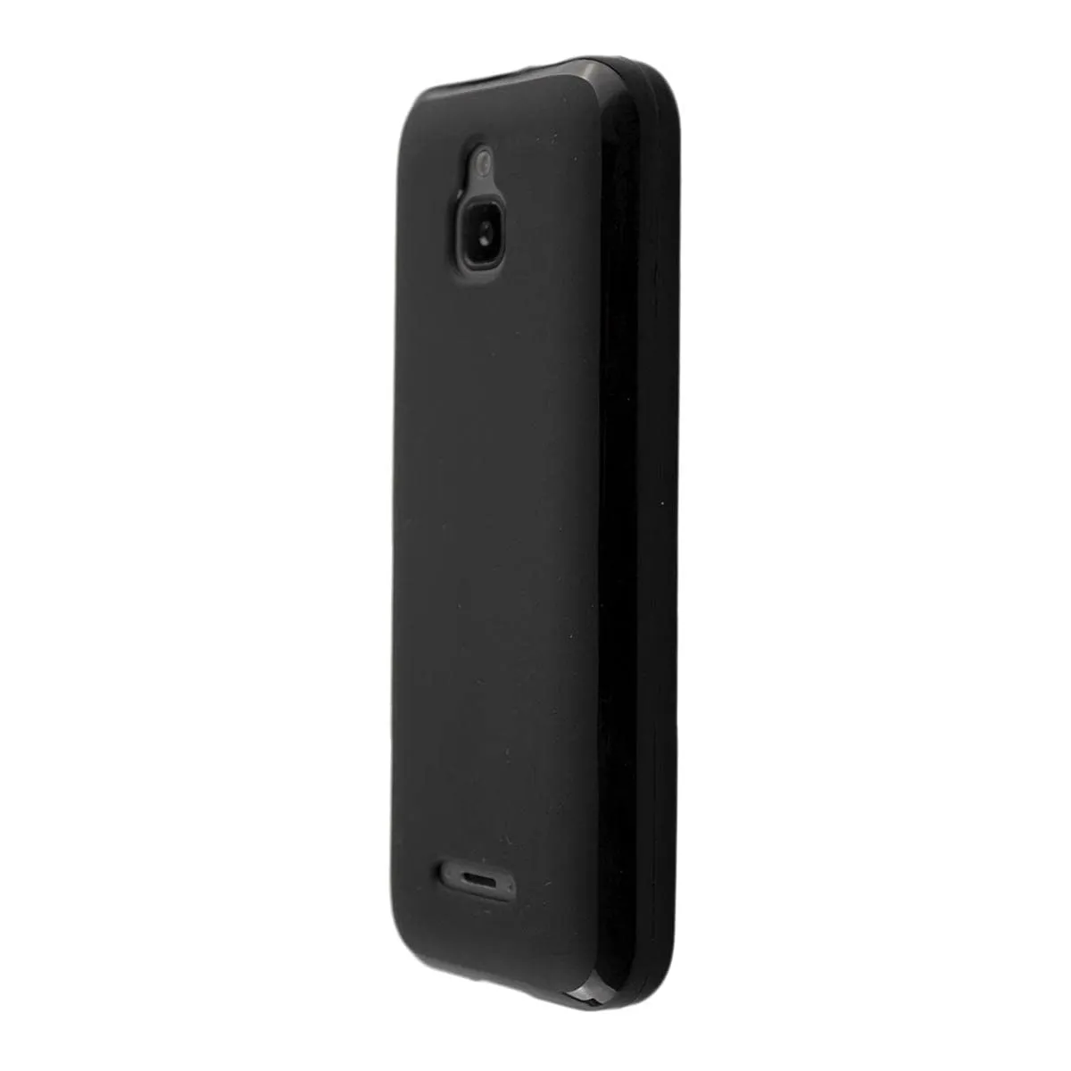 caseroxx Nokia 6300 4G Cover TPU Nero Antiurto