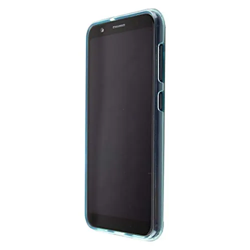 caseroxx TPU custodia Gigaset GS185 azzurra antiurto