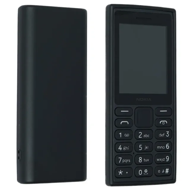 caseroxx TPU cover Nokia 108 4G Nokia 105 4G nera bumper