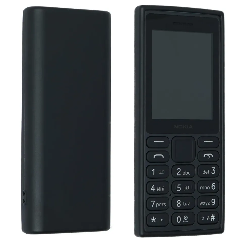 caseroxx TPU cover Nokia 108 4G Nokia 105 4G nera bumper