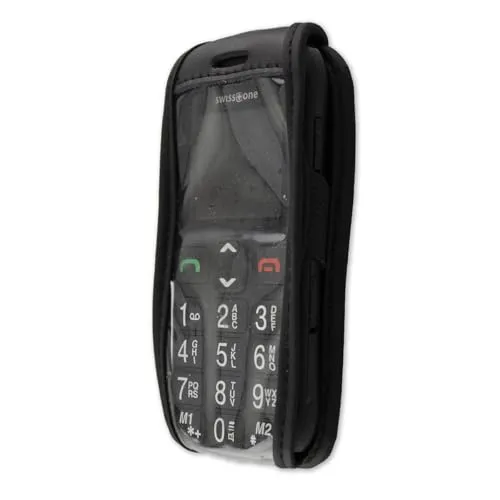 caseroxx borsello pelle Swisstone BBM 320C nero cintura
