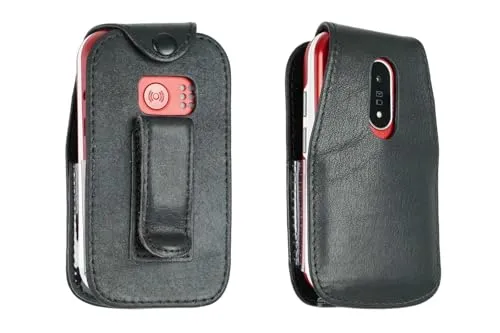 caseroxx Doro 6820/6821 borsa pelle cintura nera finestra
