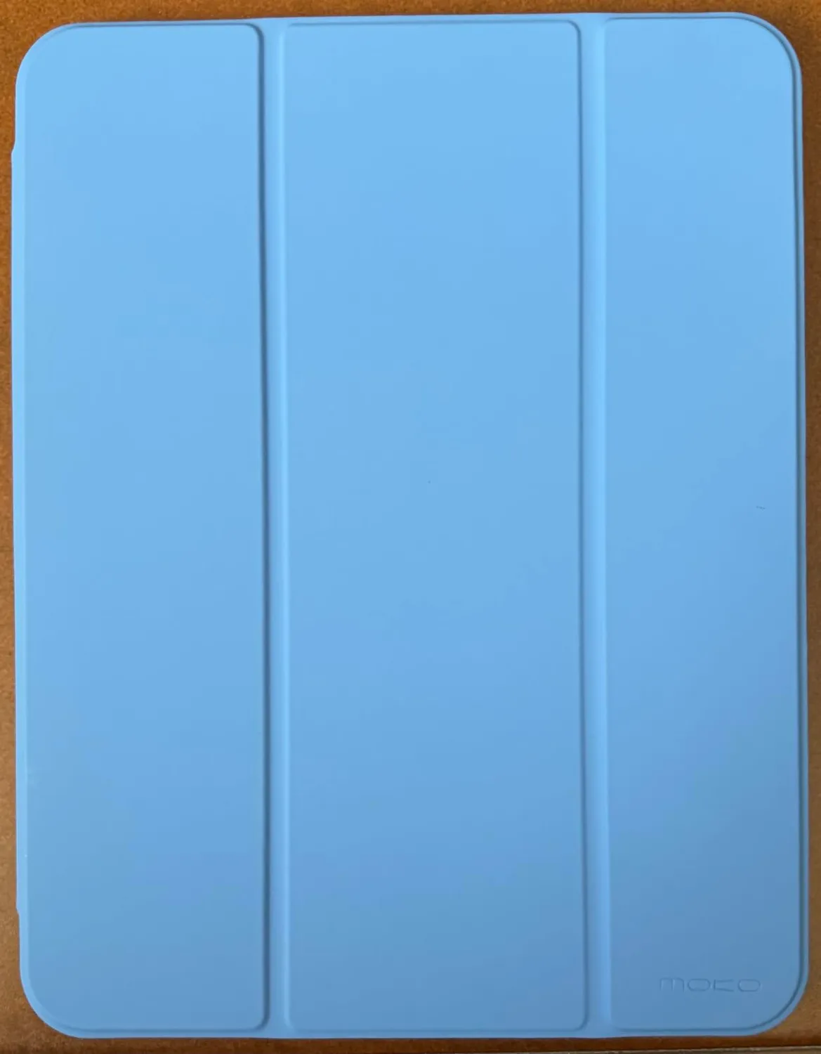 MoKo Cover iPad A16 11/10 Gen 11/10.9" Argento Trasparente