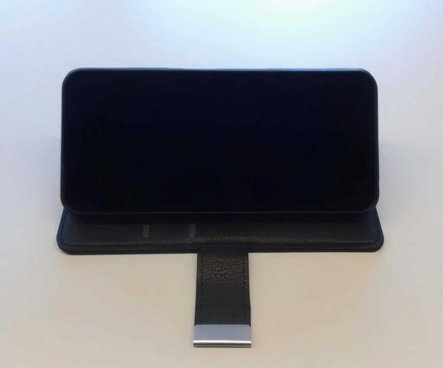 caseroxx Bookstyle Custodia Libro Nubia Focus 2 5G Nero Tasche