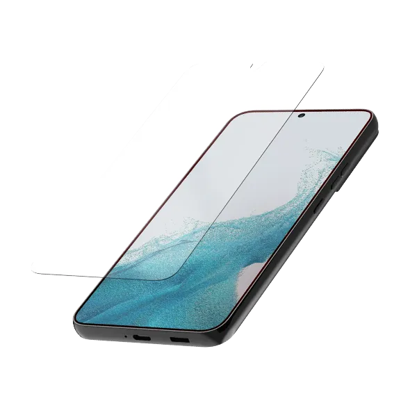 Quad Lock protezione schermo Galaxy vetro temperato ultra sottile