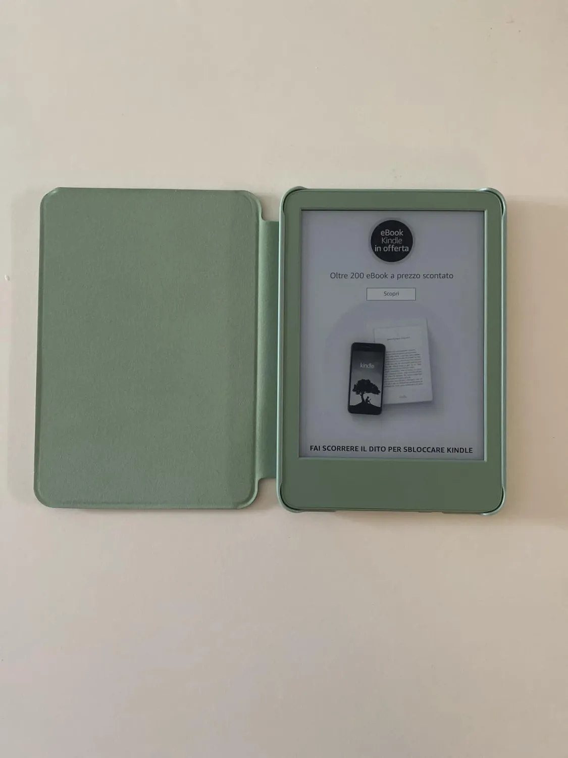 MoKo custodia Kindle 11a Gen 6 pollici nera denim