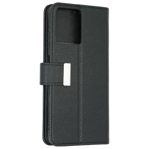 caseroxx Bookstyle custodia libro Fusion X1 nera portacarte