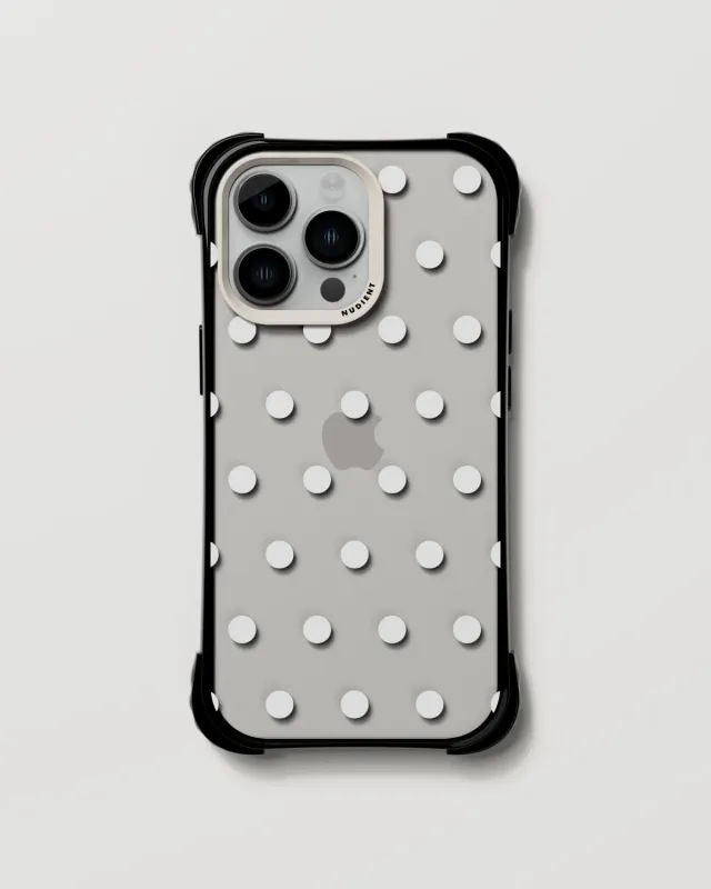 Nudient Form Bumpy custodia trasparente antiurto