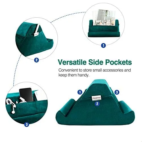 MoKo Supporto Tablet Cuscino Turchese Multi-Angolo Tasche